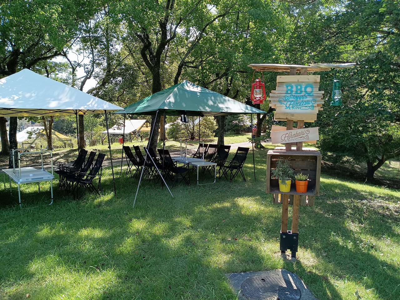 BBQ CANVAS & Nagohachi Ichiba (in dela farm)