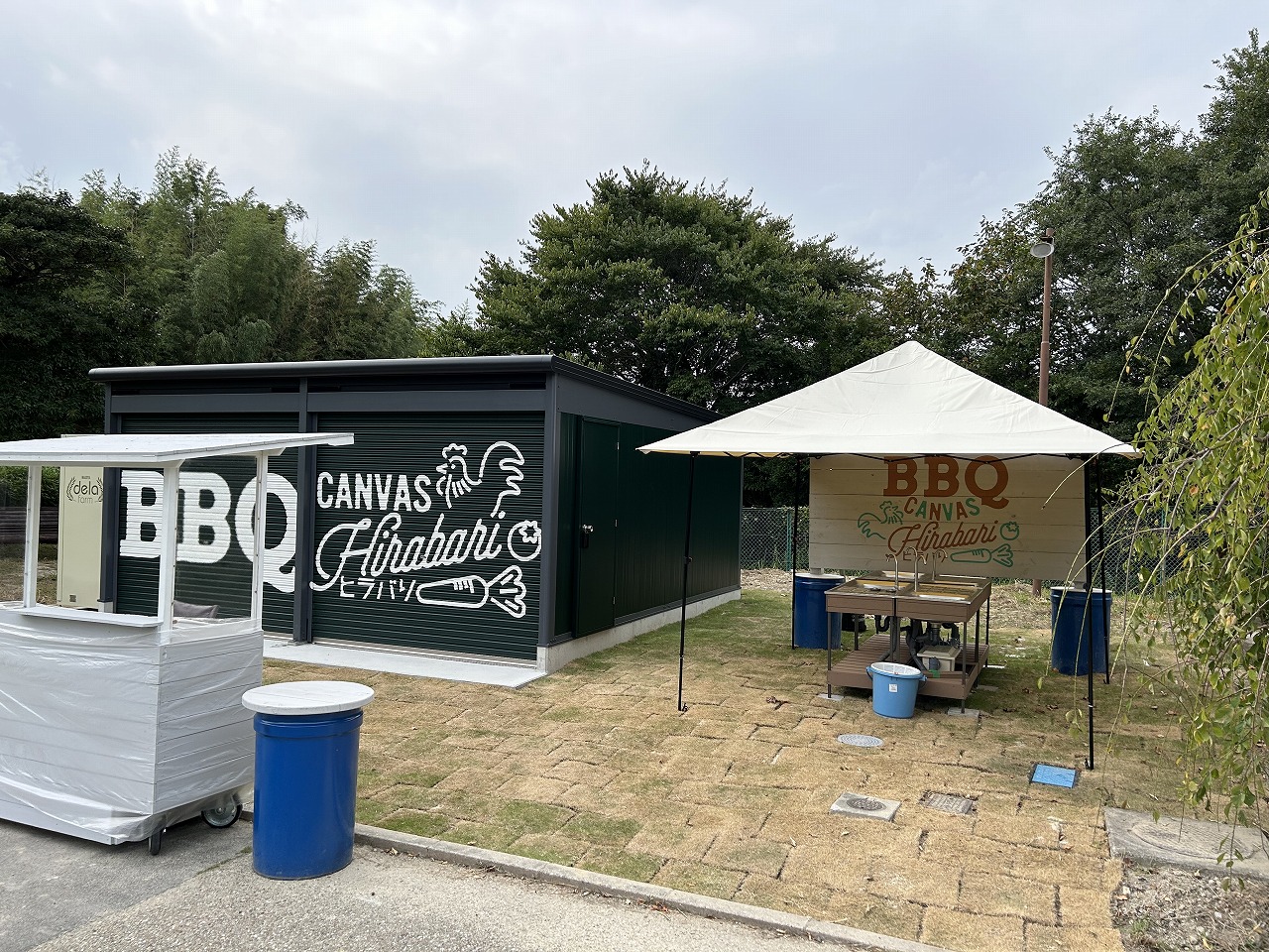 BBQ CANVAS & Nagohachi Ichiba (in dela farm)